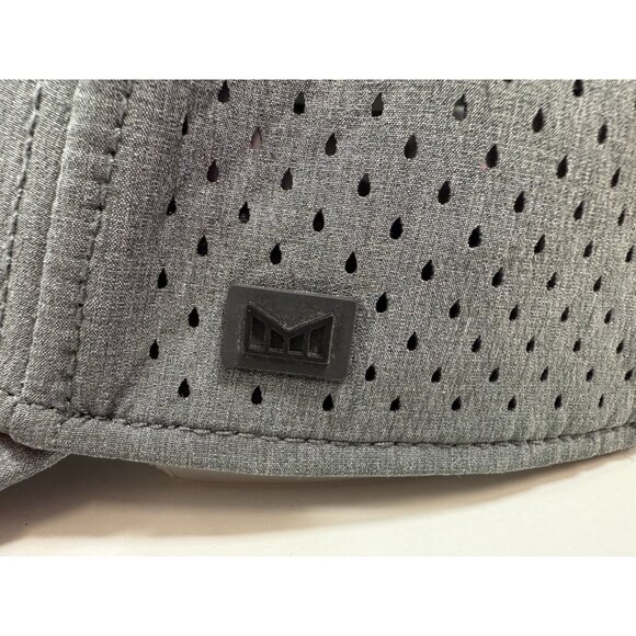 Melin A-Game Hydro Performance Snapback Hat Gray Vented Adjustable OSFA Golf - Picture 7 of 12